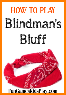 blindfold for the blindman's bluff game