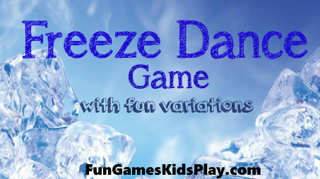 Freeze dance Game - How to play ? - Party Games 4 Kids